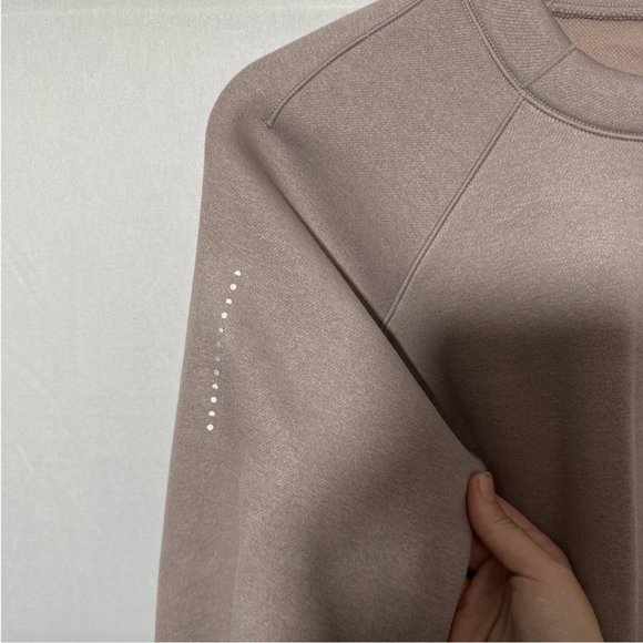 NWT Sweaty Betty [ Small ] Run Crew Neck Performance Sweatshirt Dusk Pink‎ #q423 - Picture 9 of 16